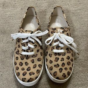 Keds Champion Leopard Sneakers SZ 5